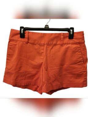 Ann Taylor Pink Cotton Blend Bermuda Shorts